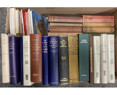 A miscellany of mostly military history books, to include, FOX (SIR FRANK), THE ROYAL INNISKILLING FUSILIERS IN THE WORLD WAR