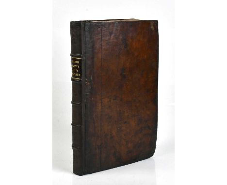 BACON (SIR FRANCIS), SYLVA SYLVARUM OR A NATURAL HISTORY IN TEN CENTURIES, [16], 218, [24], 221-228, [black], [4], 36, [8], 6