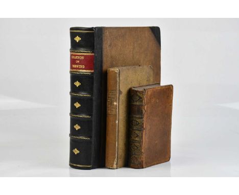 SHANNON (R), A PRACTICAL TREATISE ON BREWING, DISTILLING AND RECTIFICATION, incomplete copy, with eight plates and five foldi