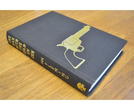 Ian Fleming - The Man With The Golden Gun - first edition 1965, embossed golden gun design to front cover, dust jacket.CONDIT