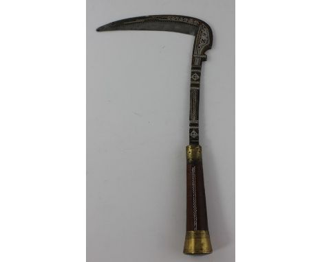 ***REOFFER IN&nbsp;DERBY BARGAIN HUNT SALE&nbsp;NOVEMBER A&amp;C £30-£40***&nbsp;A Banochie tribal axe, with steel blade at r
