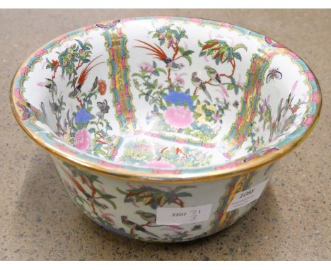A famille rose Chinese planter 