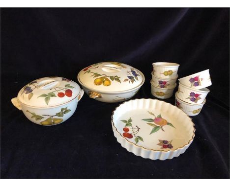 A Selection of Royal Worcester, ovenware.