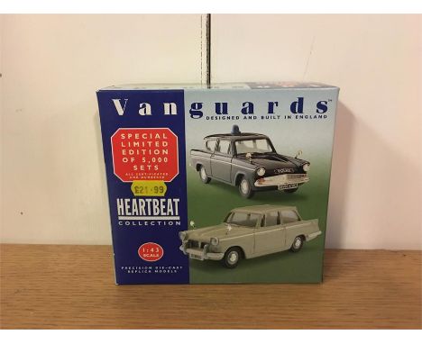 A Vanguards 1:43 scale Heartbeat Collection die cast 