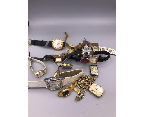 A selection of watches including one by Rotary.