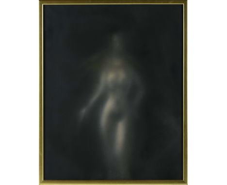 NORONHA DA COSTA - 1942-2020, Female nude, cellulose paint on canvas, signed on the back, Dim. - 98,5 x 79 cm