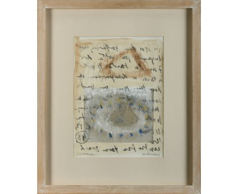 GRAÇA PEREIRA COUTINHO - NASC. 1949, Untitled, mixed media on paper, signed and dated Sri Lanka - 1998, Dim. - 39,5 x 29,5 cm