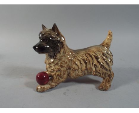 A Beswick Cairn Terrier with Ball, First Version Model Number 1055A