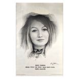 Mary Hopkin Signed Those Were The Days Apple Poster (UK)