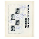 The Beatles – Roy Orbison Fully Signed 1963 Tour Programme (UK)