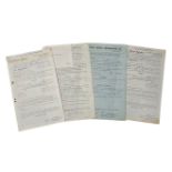 The Beatles Related Sixties Cavern Club Liverpool Performance Contracts (UK)