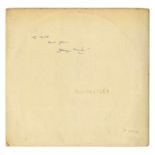 George Martin Signed The Beatles White Album LP (UK)