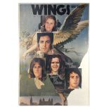 Paul McCartney & Wings 1972 Wings Over Europe Concert Poster (Europe)