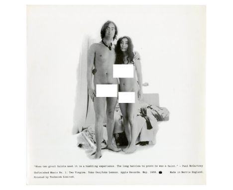An original first pressing mono version of the John Lennon &amp; Yoko Ono 1968 album ‘Two Virgins’. Comes with the original b