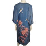 Mary Hopkin Owned Blue Crane Robe (UK)