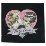 Paul McCartney My Love Original Hand Drawn Artwork (UK)