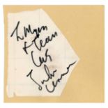 The Beatles 1965 Help! Twickenham Studios Autographs (UK)