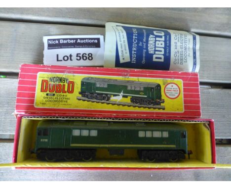 Die-cast : Hornby Dublo engine Co Bo Diesel Electric Loco 2233 boxed, good cond.