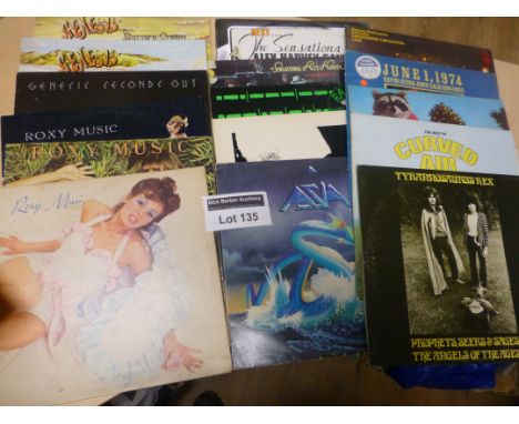 Records : A brillliant collection of 16 classic rock/prog rock albums, incl Genesis, Roxy Music - first 3, Curved Air and T.R