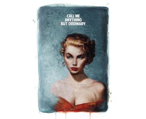 The Connor Brothers (British, born 1968)Call Me Anything but Ordinary Pigment print in colours with hand-colouring in acrylic