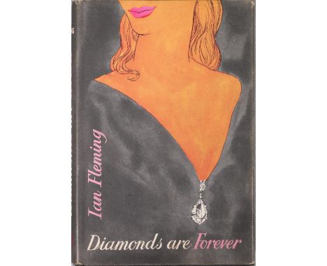 Fleming, Diamonds are Forever printed at the Alden press and bound by A.W. Bain & Co Ltd of London 1956, first edition with d