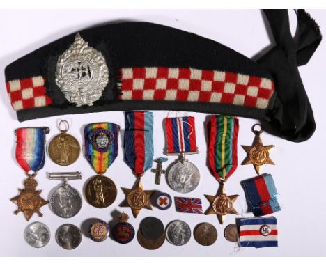 WWII group to Pte JB Sheppard RASC 2985596 including two war medals, two 1939-1945 stars and Pacific star in issue box, vario