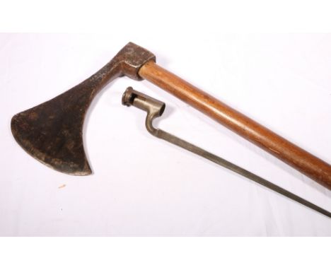 Executioners axe and a socket bayonet