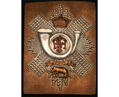 Shoulder belt plate of The Highland Light Infantry