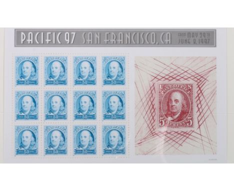 Westminster Auction Heritage collection of first day covers and mint stamps in one album, Auto 100 worlds greatest car collec