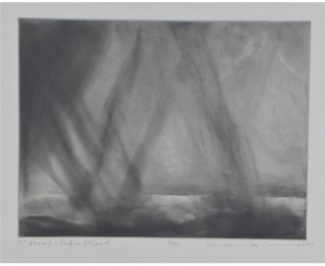 Norman Ackroyd  RA (b.1938) 'Co Kerry - Puffin Island', Limited Edition print, No. 36/40, signed and entitled with pencil, fr