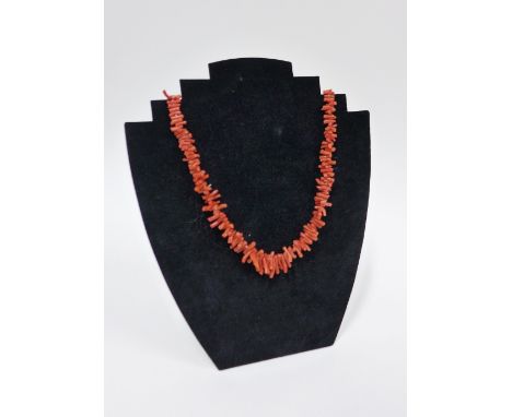 Strand of vintage coral beads 
