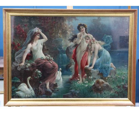 PEARS PRINTS (LATE 19TH CENTURY) A LARGE PAIR OF CLASSIC SCENE PEARS PRINTS  Colour prints   49cm x 69cm  Qty: 2