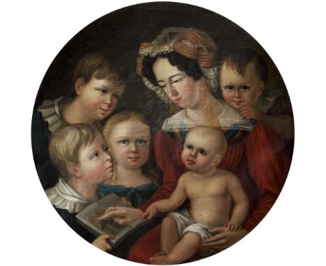                     KÜGELGEN,             Wilhelm von zugeschrieben(1802 Sankt Petersburg - 1867 Ballenstedt)    Familien-Por