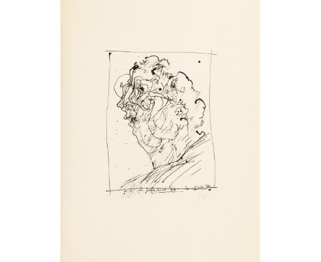                     JANSSEN,             Horst (1929 Hamburg - 1995 Hamburg)    4 Werke4 Lithografien. Je ca. 50 x 65 cm.    