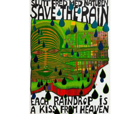                     HUNDERTWASSER,             Friedensreich (1928 Wien - 2000 an Bord der Queen Elisabeth 2 vor Brisbane)   