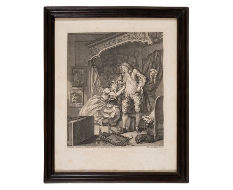 William Hogarth (English, 1697-1764) Before and After 1736 Engravings, excellent first impressions,&nbsp;Paulson's first stat