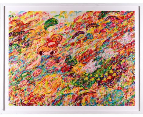 Ayako Rokkaku (Japanese, b.1982) An abstract composition 2002 Pigment print, silkscreen Edition 3338/3591 Signed, Stamped Pro