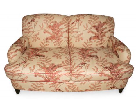 Kingcome Sofas Ltd a two seater sofa in Colefax &amp; Fowler in Rochelle upholstery Dimensions: 31 in. (H) x 55 in. (W) x 32 