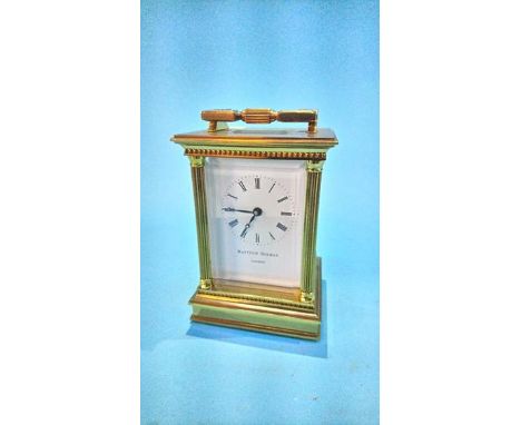 A Matthew Norman of London carriage clock