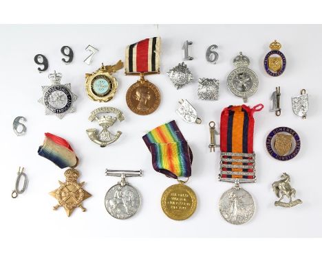 A Group of Family Medals, including Victorian South African Medal to 6825 Corporal W.Sweet Somerset Light Infantry with Cape 