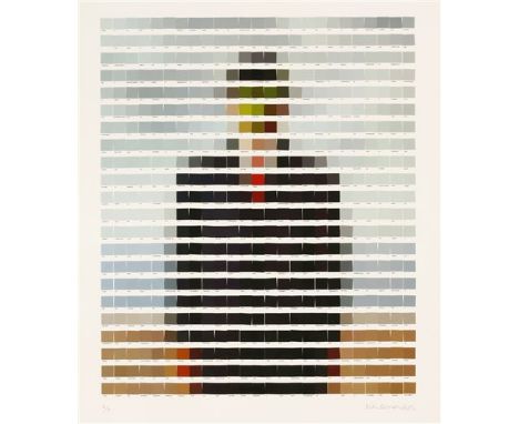 *Nick Smith (Contemporary) 'SON OF MAN' Screenprint in colours with screenprinted varnish, 2015, signed, dated and inscribed 