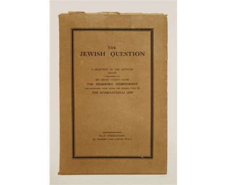 Ronald Brooks Kitaj RA (American, 1932-2007) 'THE JEWISH QUESTION' Screenprint in colours, 1969-70, signed with initials in p