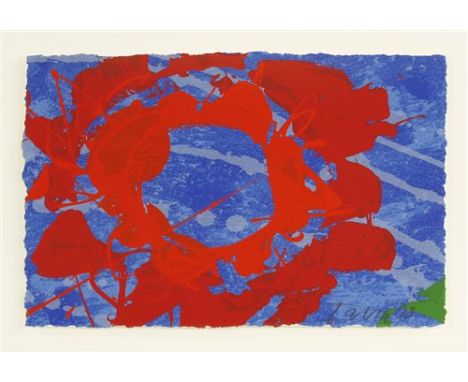 *Albert Irvin RA (1922-2015) UNTITLED Screenprint in colours, 2008, signed and dated in pencil, on wove paper, the full sheet