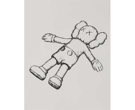 KAWS (American, b.1974) 'COMPANION' Screenprint, stamped with artist's name verso, numbered in xxx/c (30/100) verso, on wove 