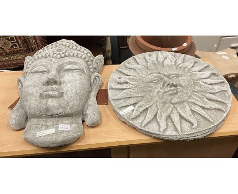 BUDDHA PLAQUE SUNDIAL PLAYER