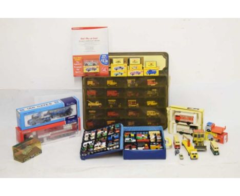 Quantity of diecast model vehicles to include; Lledo 'Days Gone' wall hanging display two Corgi Limited Edtion Collectables -