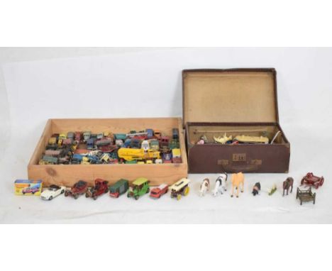 Quantity of vintage Lesney, Matchbox Lesney, Models of Yesteryear, etc. diecast model vehicles, together with a quantity of B