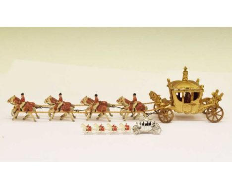 Royalty Interest - Corgi 1902 State Landau - The Queen's Silver Jubilee 1977 (41), together with a John Hill &amp; Co Ltd (Jo