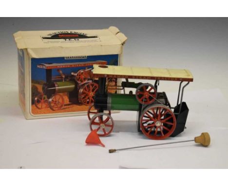 Mamod T.E.1a live steam tractor, boxed