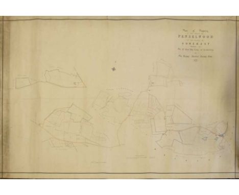 Maps - Penselwood, Somerset - 'Plan of Property in the Parish of Penselwood in the County of Somerset, Belonging to the Rt Ho